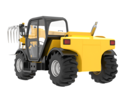 Forest machine isolated on background. 3d rendering - illustration png