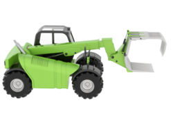 Forest machine isolated on background. 3d rendering - illustration png