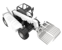 Forest machine isolated on background. 3d rendering - illustration png