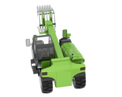Forest machine isolated on background. 3d rendering - illustration png