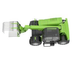 Forest machine isolated on background. 3d rendering - illustration png