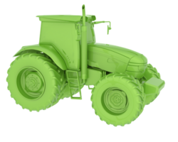 Big farming vehicle isolated on background. 3d rendering - illustration png