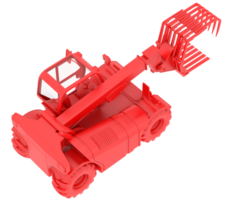 Forest machine isolated on background. 3d rendering - illustration png