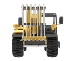 Wald Maschine isoliert auf Hintergrund. 3d Rendern - - Illustration png