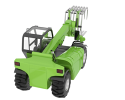 Forest machine isolated on background. 3d rendering - illustration png