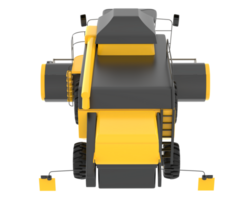 mietitore isolato su sfondo. 3d interpretazione - illustrazione png