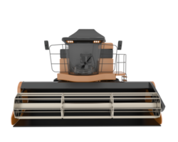 Harvester isolated on background. 3d rendering - illustration png