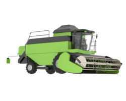 Harvester isolated on background. 3d rendering - illustration png