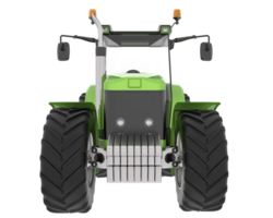 Big tractor isolated on background. 3d rendering - illustration png