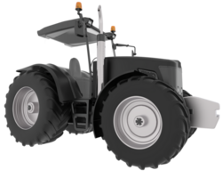 stor traktor isolerat på bakgrund. 3d tolkning - illustration png