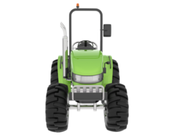 Large tractor isolated on background. 3d rendering - illustration png