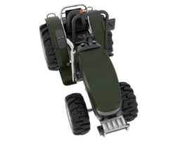 groß Traktor isoliert auf Hintergrund. 3d Rendern - - Illustration png