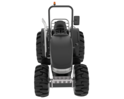 Large tractor isolated on background. 3d rendering - illustration png