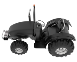 Large tractor isolated on background. 3d rendering - illustration png