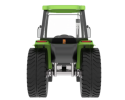 medio agricultura tractor aislado en antecedentes. 3d representación - ilustración png