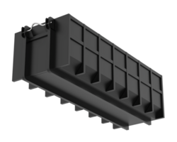 Industrial disposal container isolated on background. 3d rendering - illustration png