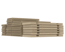 Construction planks isolated on background. 3d rendering - illustration png