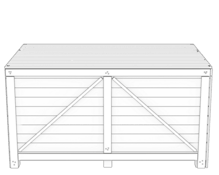 industrial Envío caja aislado en antecedentes. 3d representación - ilustración png