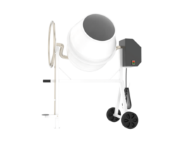 Beton Rührgerät isoliert auf Hintergrund. 3d Rendern - - Illustration png