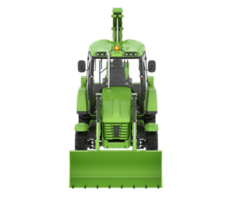 backhoe lader geïsoleerd Aan achtergrond. 3d renderen - illustratie png