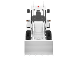 Wheel loader isolated on background. 3d rendering - illustration png