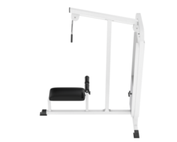 Weight bench isolated on background. 3d rendering - illustration png