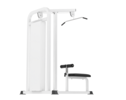 Weight bench isolated on background. 3d rendering - illustration png