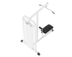 Weight bench isolated on background. 3d rendering - illustration png