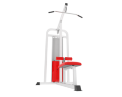 Weight bench isolated on background. 3d rendering - illustration png