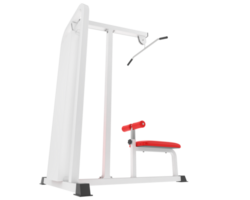 Weight bench isolated on background. 3d rendering - illustration png