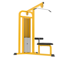 Weight bench isolated on background. 3d rendering - illustration png