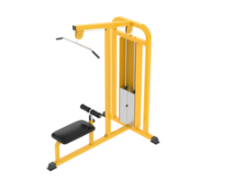 Weight bench isolated on background. 3d rendering - illustration png