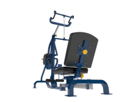 Lever equipment for gym isolated on background. 3d rendering - illustration png