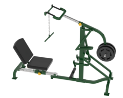 Lever equipment for gym isolated on background. 3d rendering - illustration png