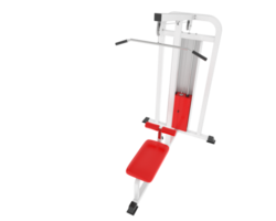 Weight bench isolated on background. 3d rendering - illustration png