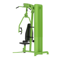 multigym isolerat på bakgrund. 3d tolkning - illustration png