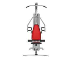 multigym isolerat på bakgrund. 3d tolkning - illustration png