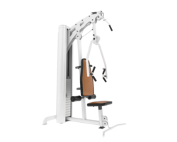 multigym isolerat på bakgrund. 3d tolkning - illustration png