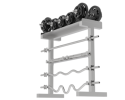 poids grille isolé sur Contexte. 3d le rendu - illustration png