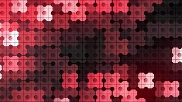 Background with multicolored spots and dots. Motion. Gradient spots change on mosaic background with dots. Dotted background with mosaic spots video