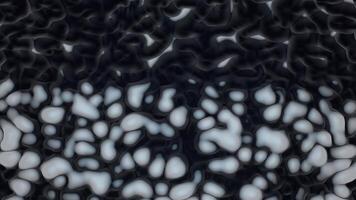 Black abstraction. Black blots that change color to white that merge and separate back. video