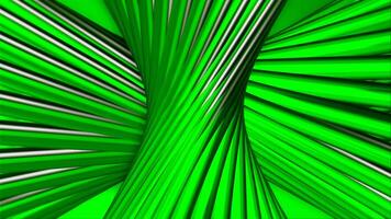 rader vrida in i spiral. rörelse. 3d rader rotera i vertikal spiral. färgad spiral av många rader långsamt roterar. roterande kolumn av metall färgad remsor video