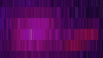 Multicolored background of flashing lines in stripes. Motion. Shimmering multicolored lines move in stripes. Vertical lines create distortion or glitch effect video