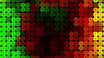 Beautiful iridescent abstraction in red and green shades. Motion.Bright backgrounds in colors that shimmer and move. video