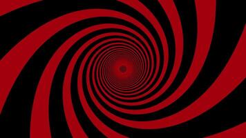 Rotating spiral of lines changing direction. Design. Bright fast spiral unwinds and changes direction. Hypnotic bright spiral changes direction video