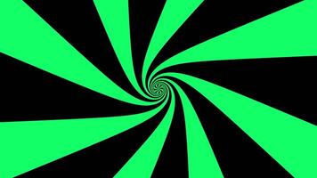 Optical illusion art animation of psychedelic lines twisting in a spiral. Design. Concept of introduction to hypnosis. video