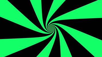 Optical illusion art animation of psychedelic lines twisting in a spiral. Design. Concept of introduction to hypnosis. video