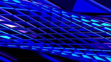 roterande metall rör med hål. rörelse. diamantformad mönster på roterande yta av rör. mönster med diamantformad hål i rör video