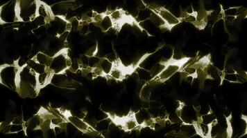 Abstract random movement of light flares in the dark, seamless loop. Design. Chaotic motion of colorful stains. video