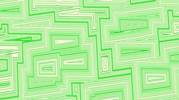 Moving geometric pattern with maze elements. Design. Hypnotic animation with pattern in the style of maze. Pattern with square lines and labyrinthine weaves video